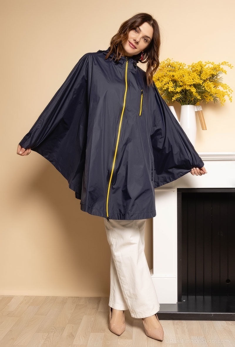 Long poncho rain online