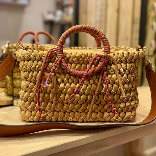 Weave Basket Handbag