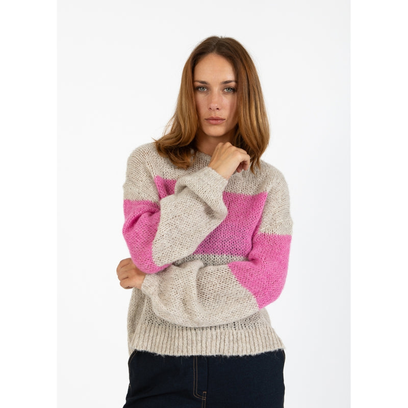 Coster Copenhagen Pink Stripe jumper