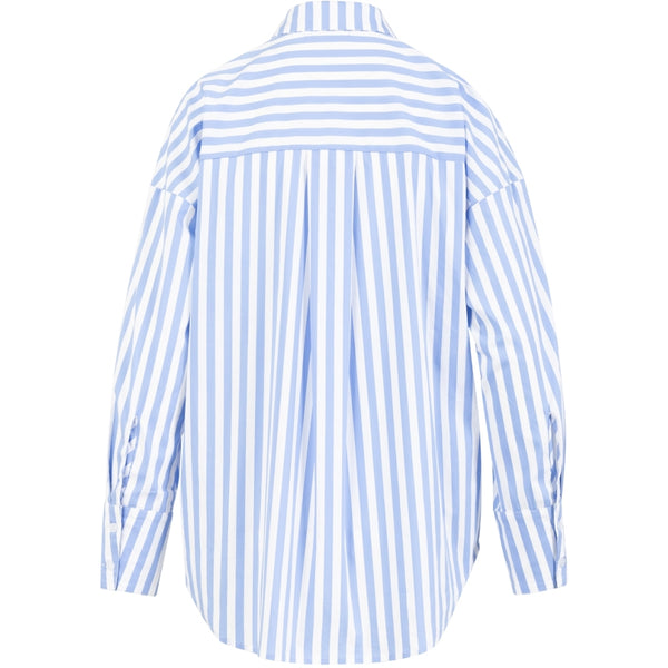 CC Heart Harper Shirt (Light Blue stripe)