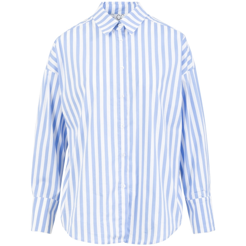 CC Heart Harper Shirt (Light Blue stripe)