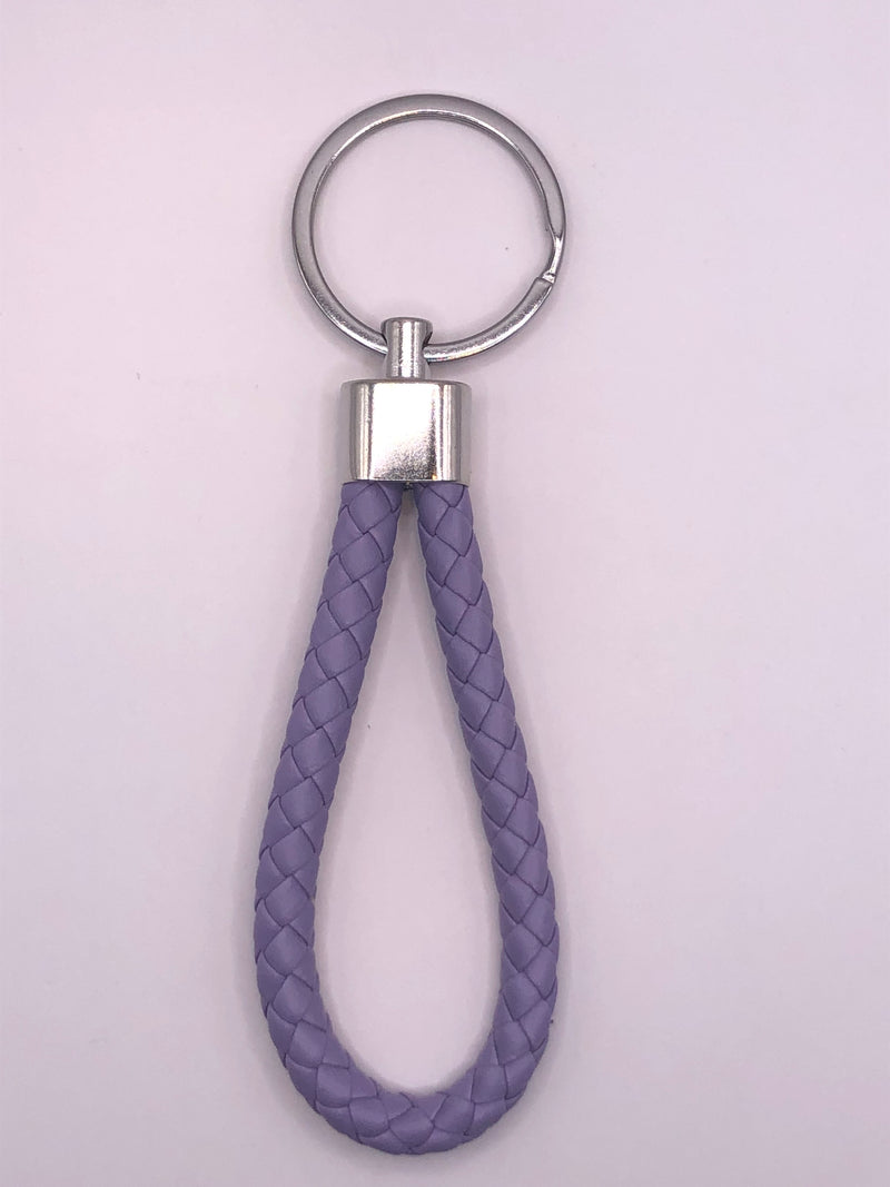 Plaited key ring