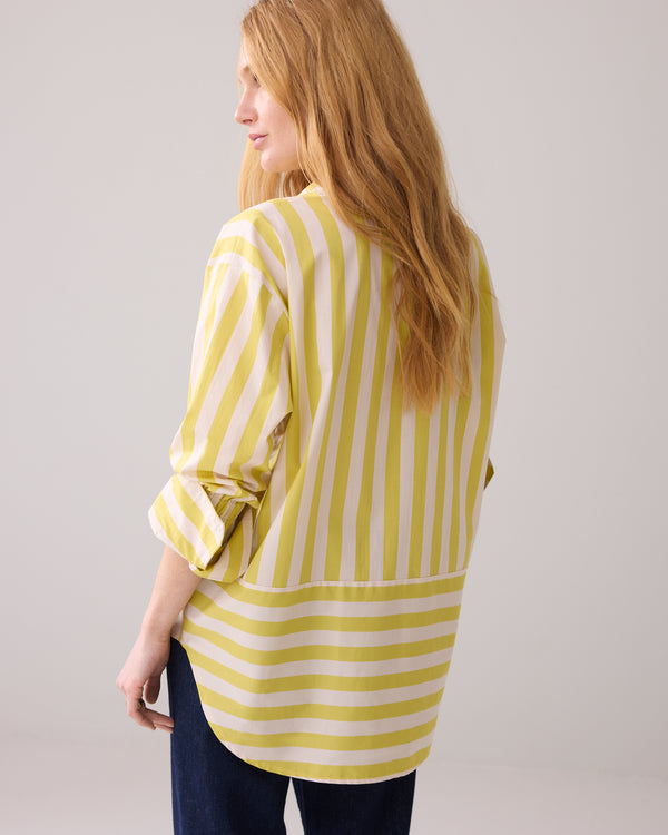 Summum Woman Striped Shirt (Mimosa stripe)