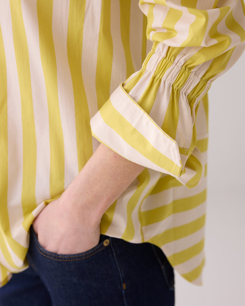 Summum Woman Striped Shirt (Mimosa stripe)