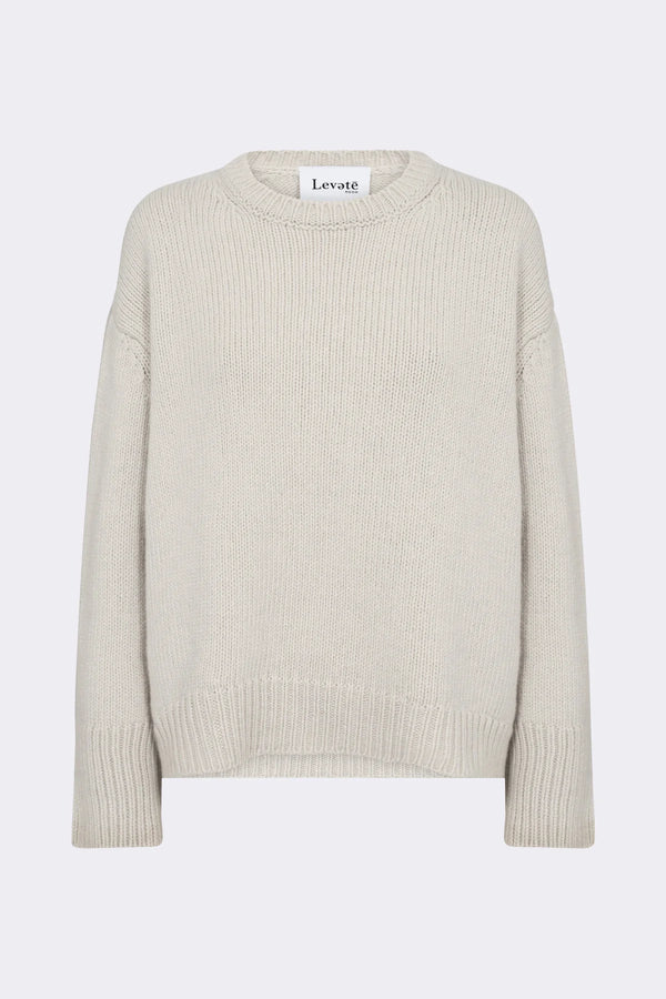 Levete Room Perle Wool Jumper - Stone