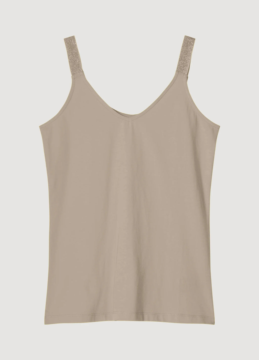 Summum Woman Glitter Strap Vest (Mushroom) – Sansom Reed