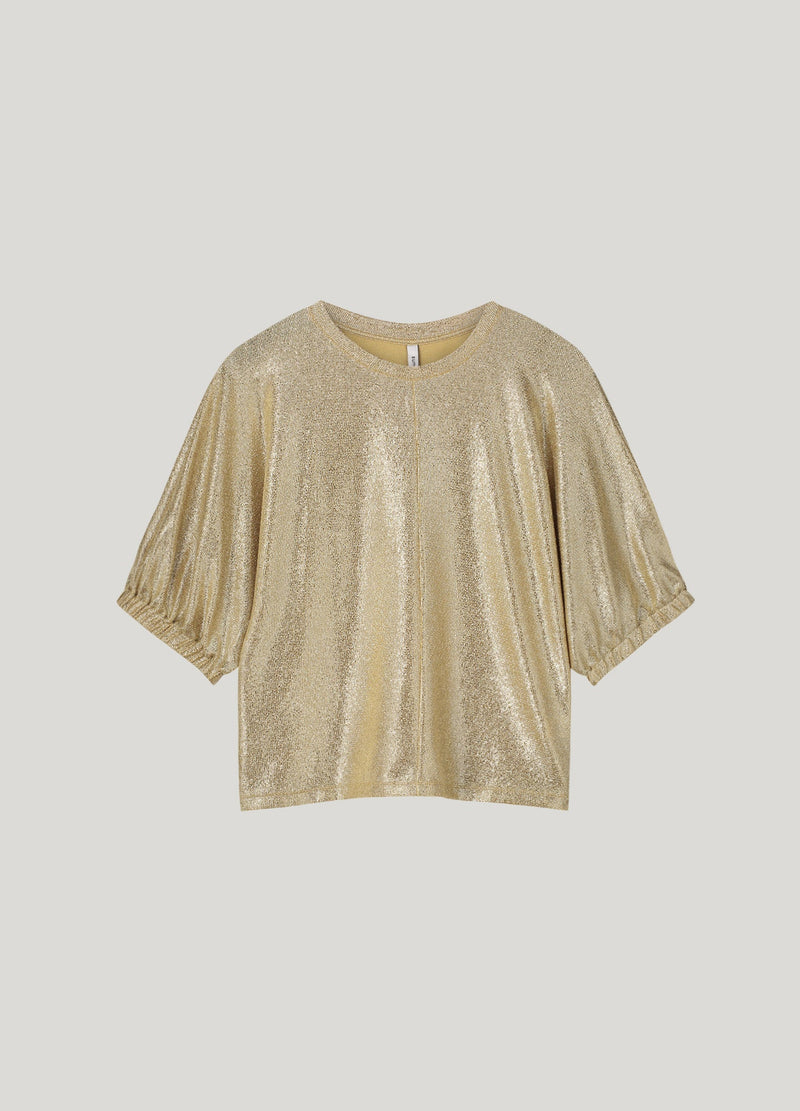 Summum Woman Metallic top