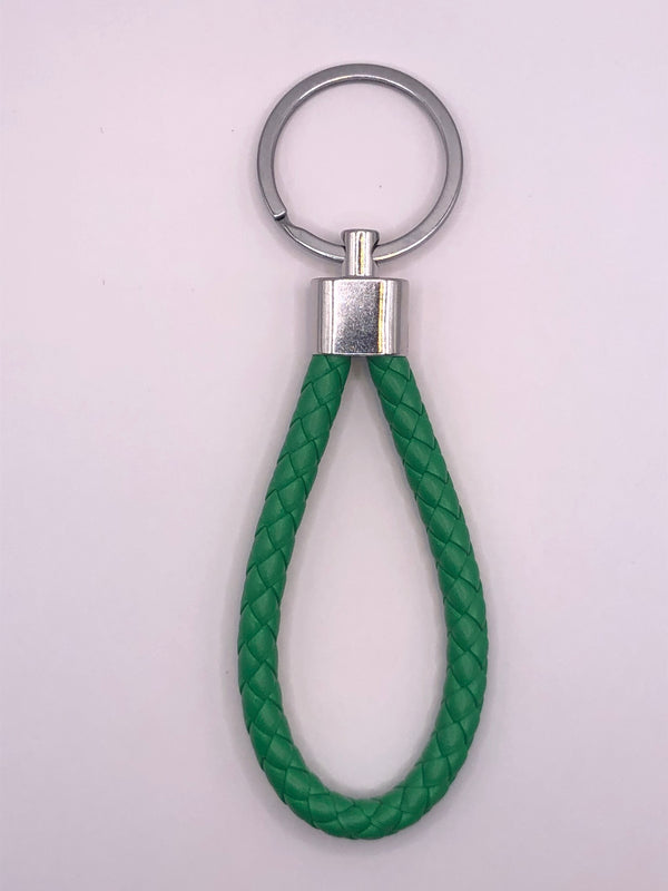 Plaited key ring