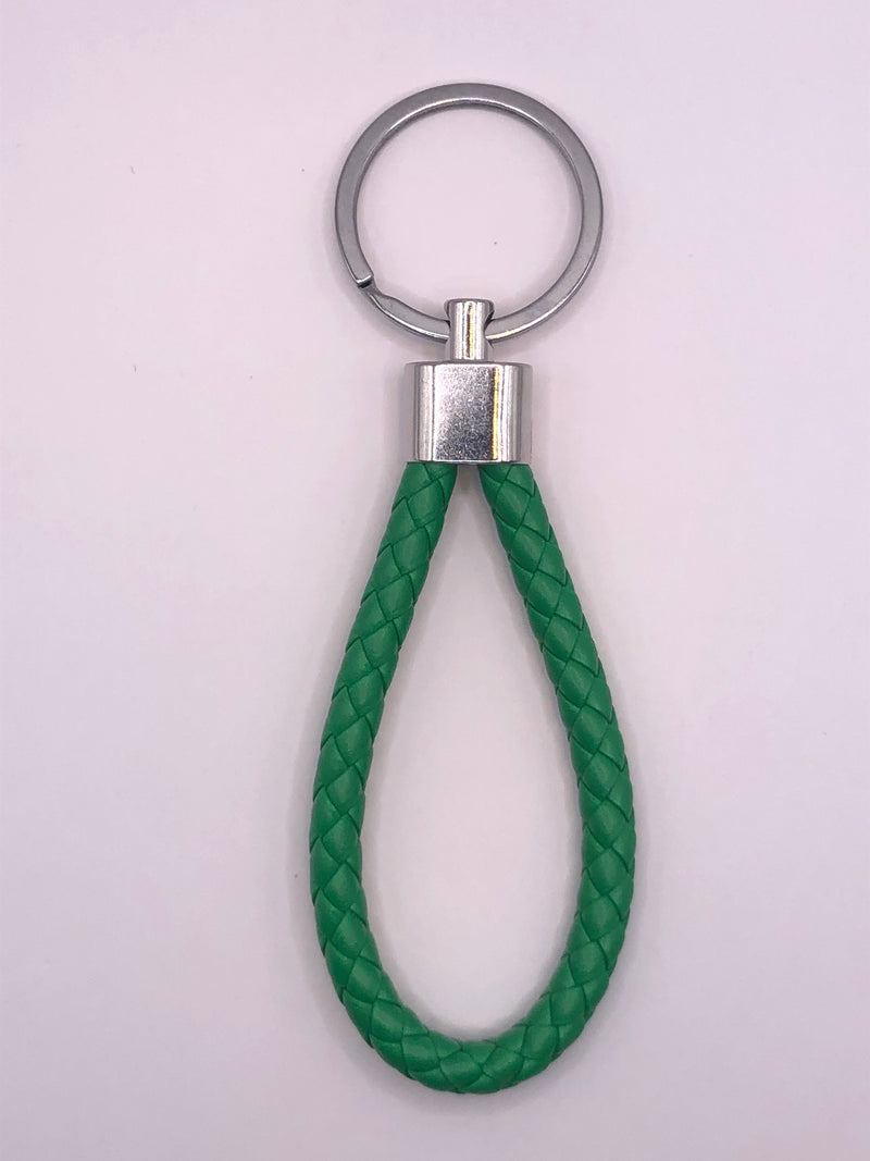 Plaited key ring