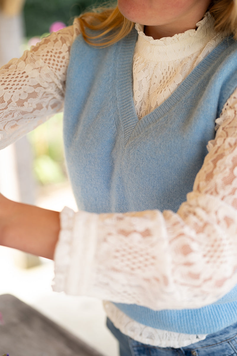 Katrina lace blouse