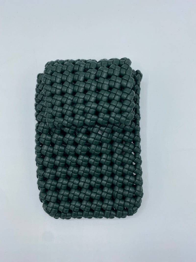 Phone bag (greens)