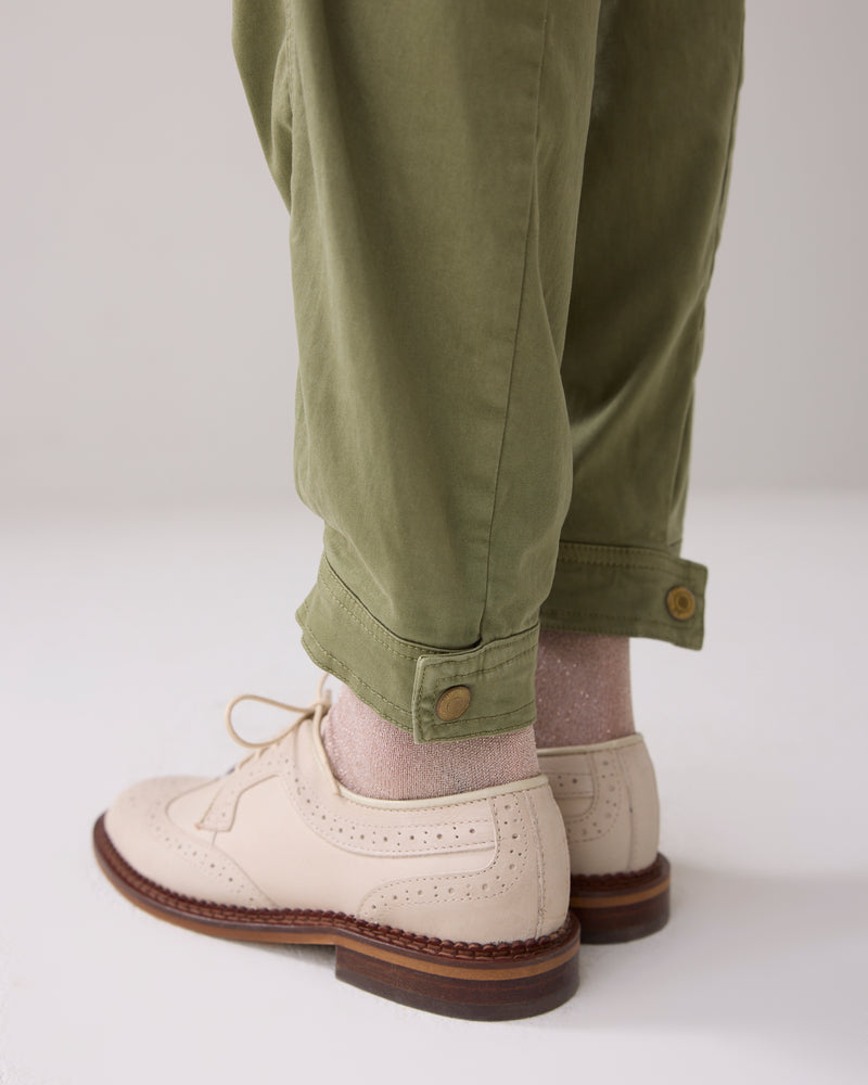 Summum Woman khaki cargo joggers