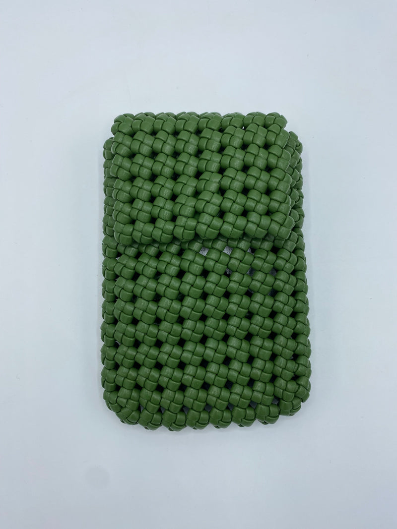 Phone bag (greens)