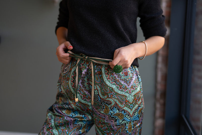 Paisley trousers