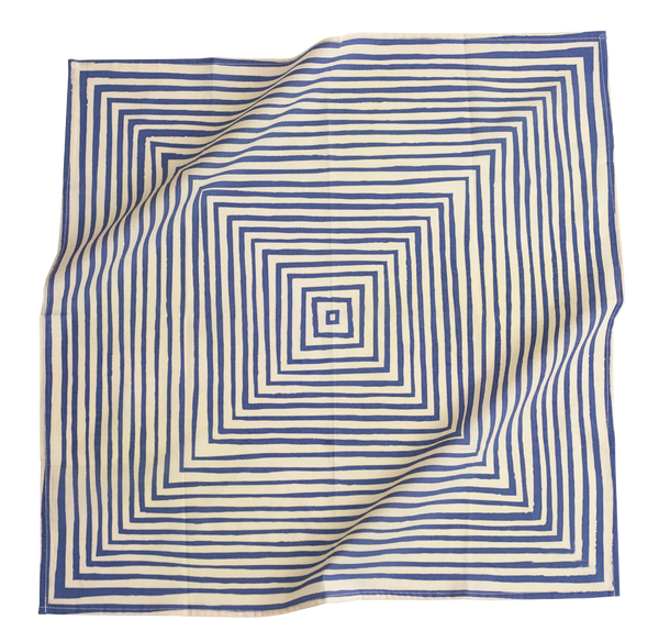 Bandana (blue stripe)