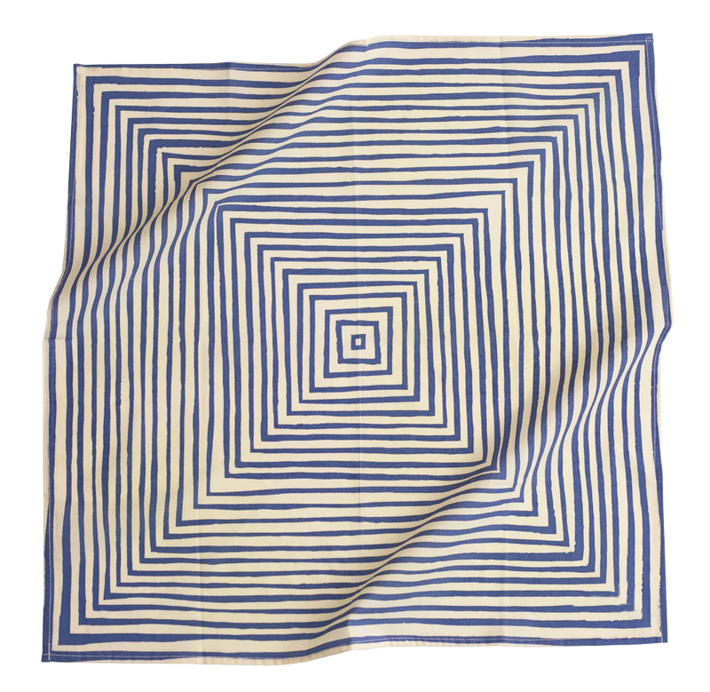 Bandana (blue stripe)