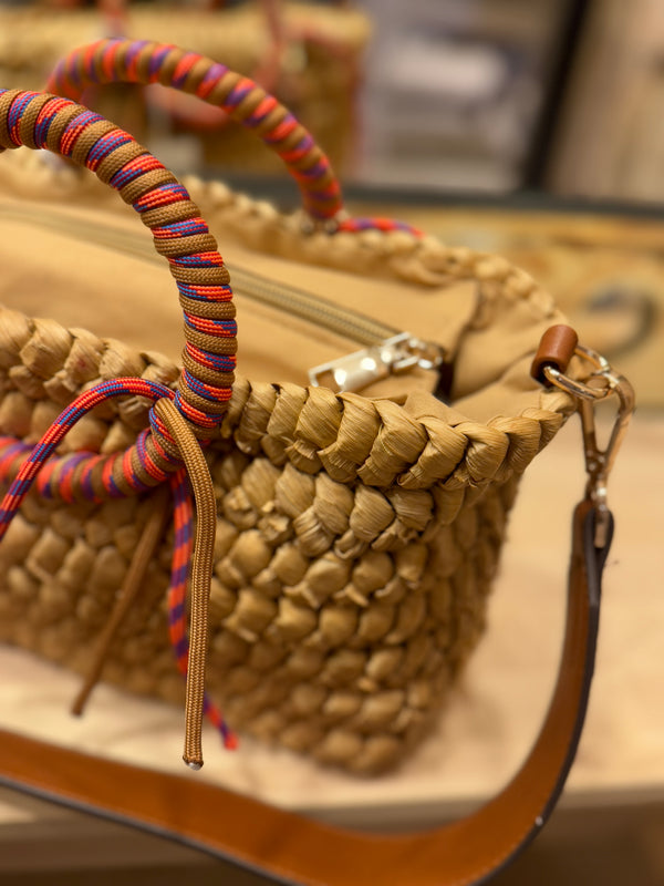 Weave Basket Handbag