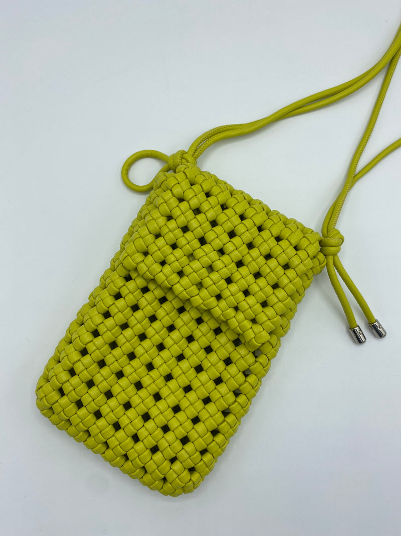 Phone bag (greens)