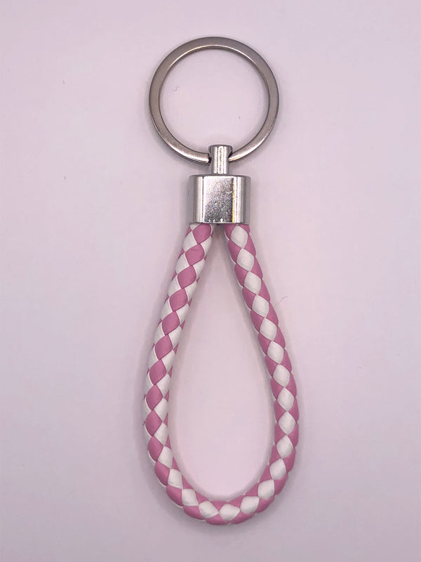 Plaited key ring