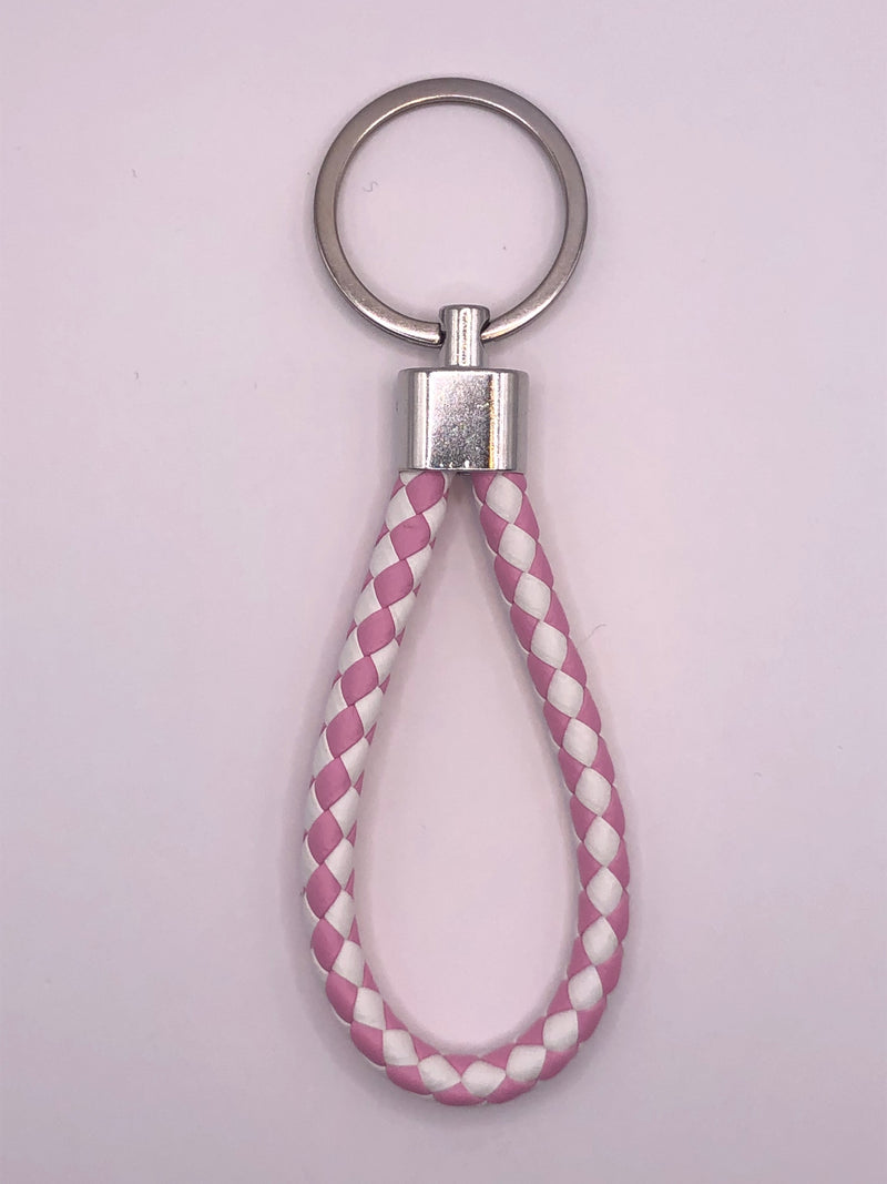 Plaited key ring