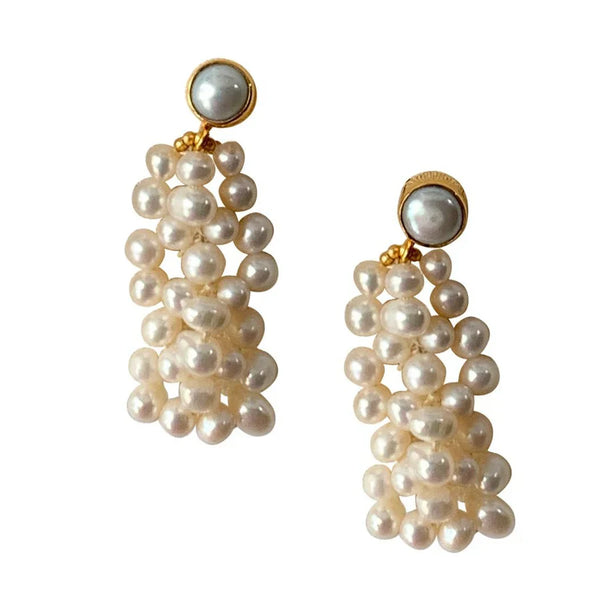 IBU Pearl Bunch Earring