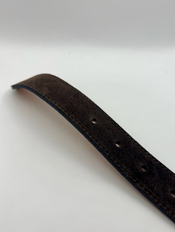 Leather belt