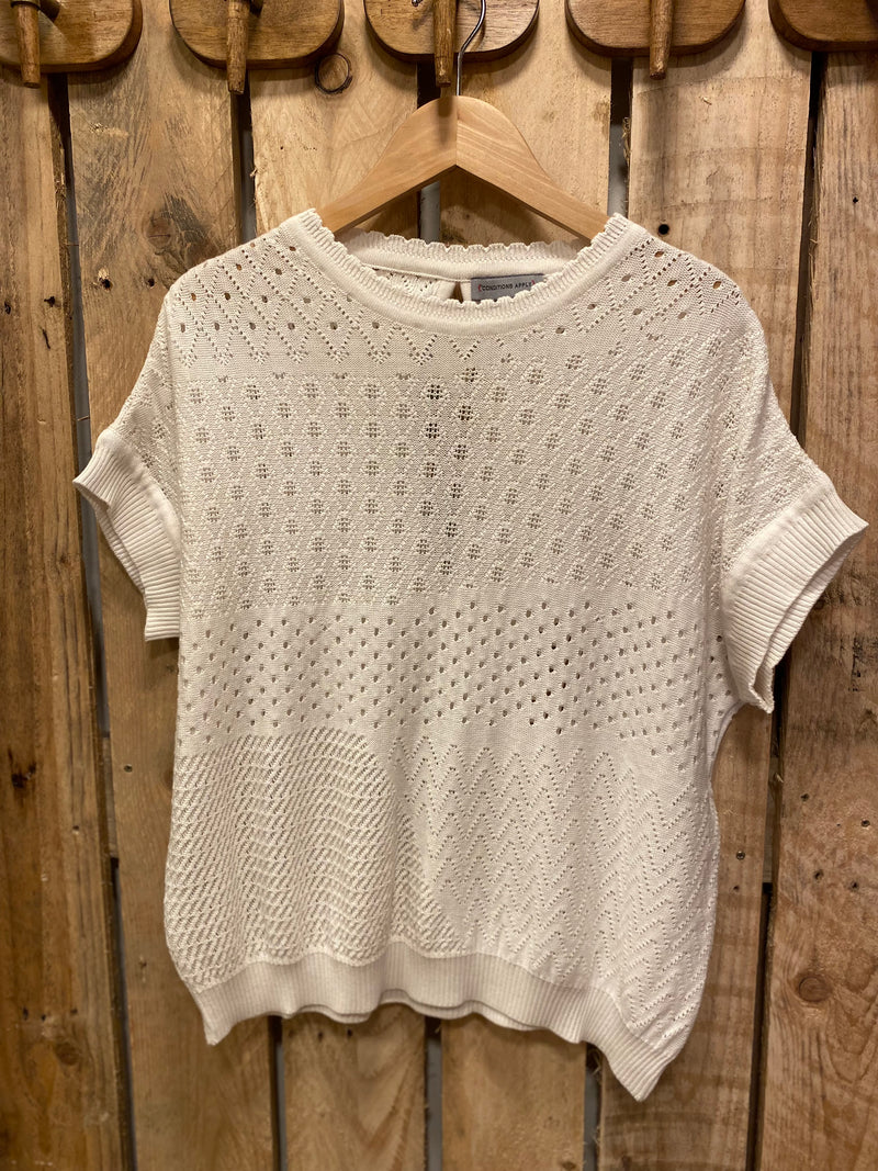 Conditions Apply short sleeve knit