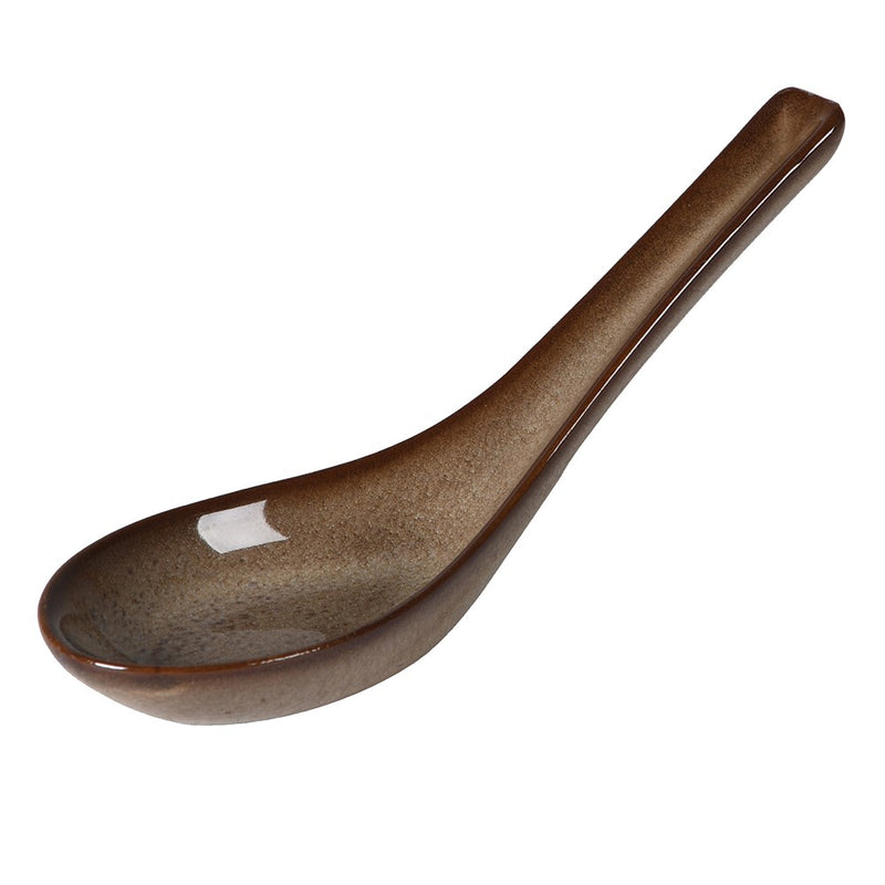 Ceramic canape spoon (set of 2)