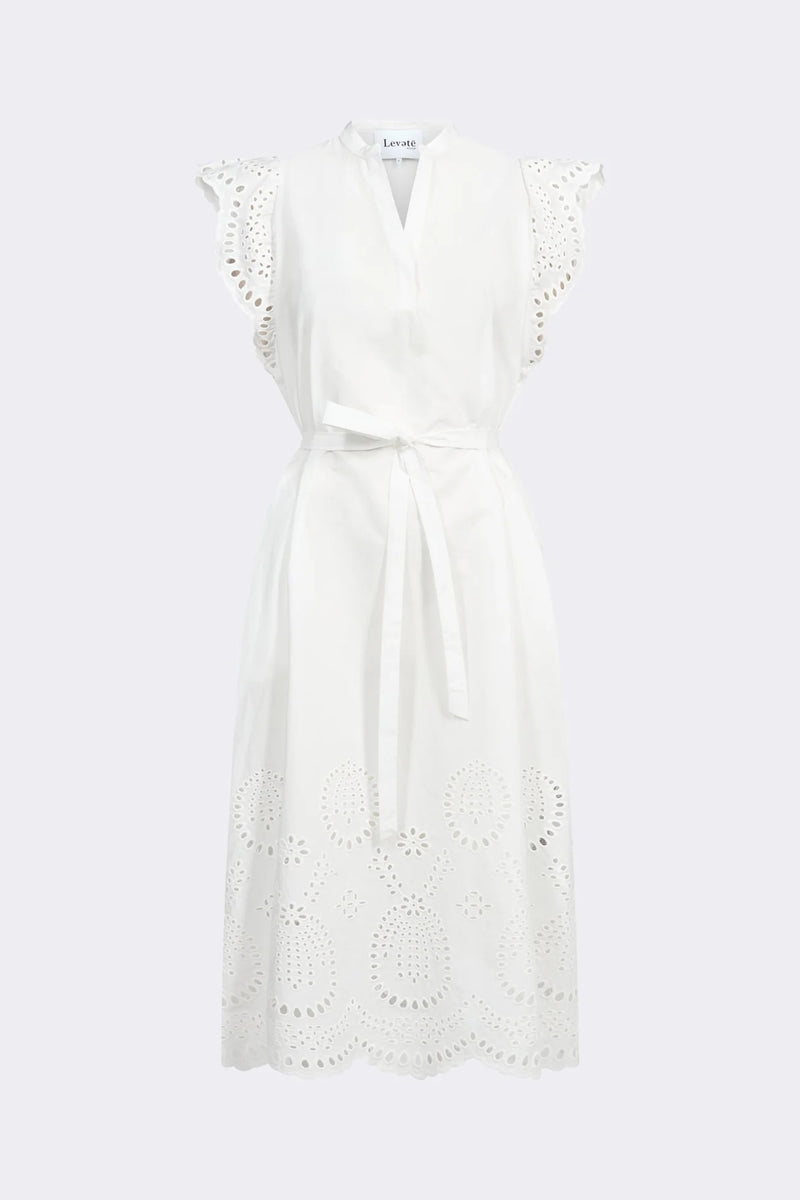 Levete Room white Grolet dress