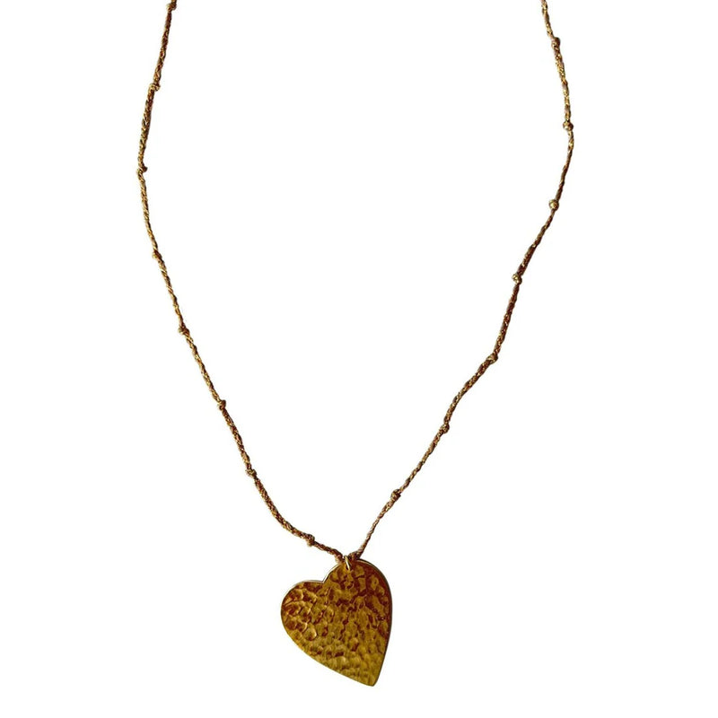 IBU  sweetheart knotted necklace