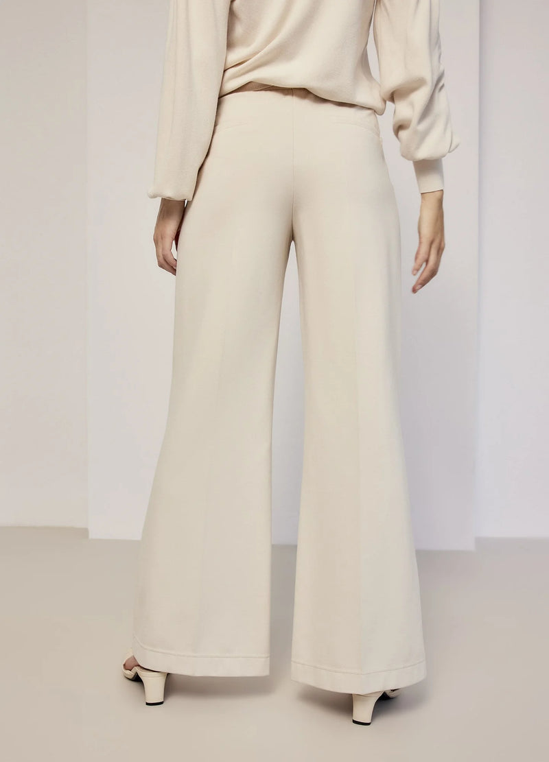 Summum Woman Punto Milano Trousers (Ivory)