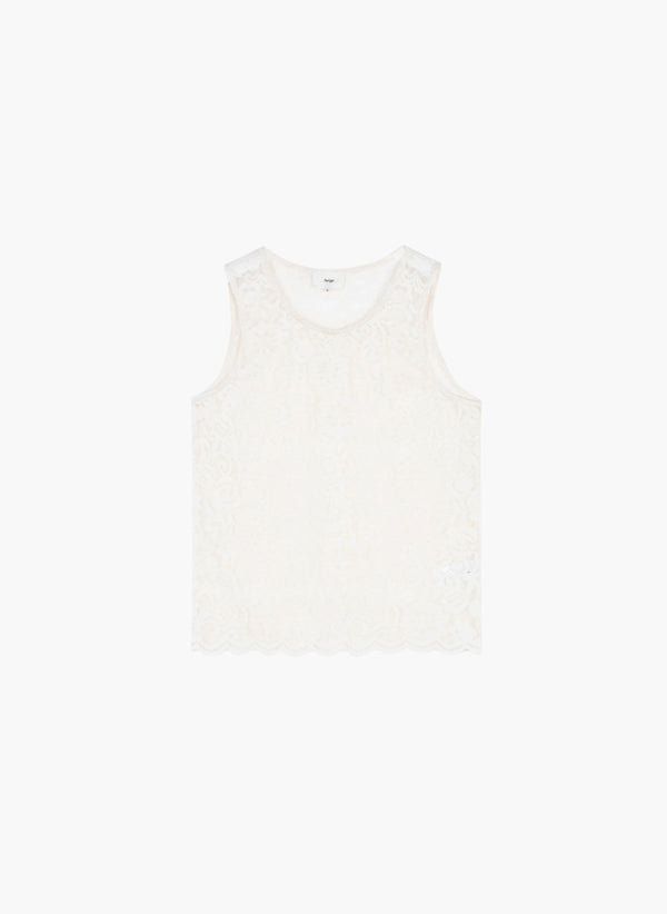 Amaleo lace vest (cream)