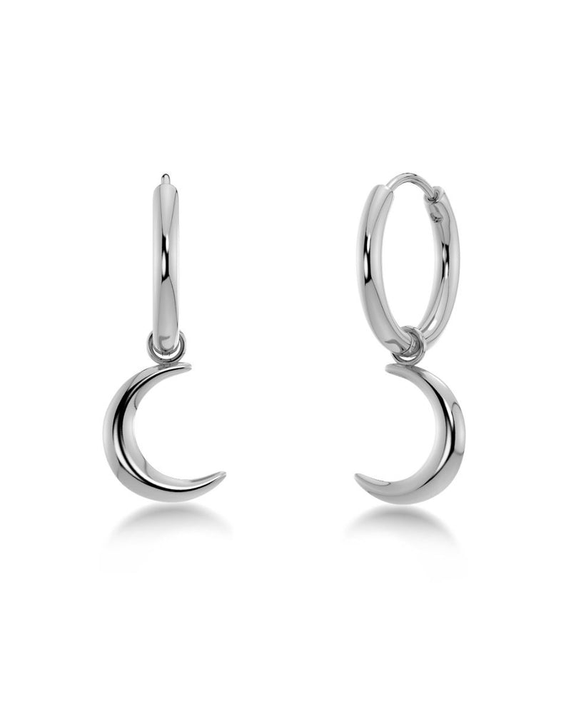 New Moon Hoops (Steel)