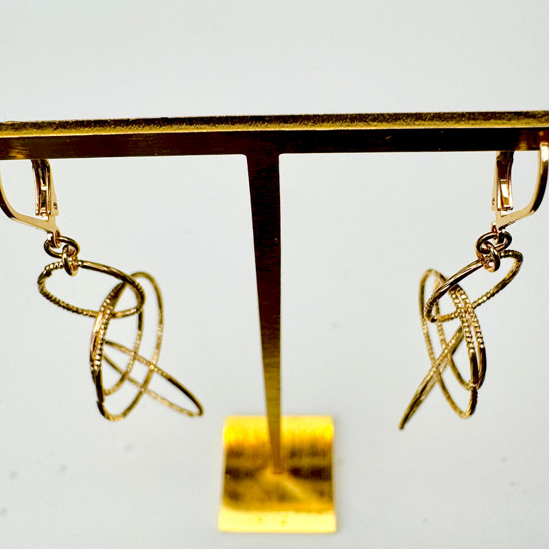 Cheltenham Collection : Golden Miller Earrings