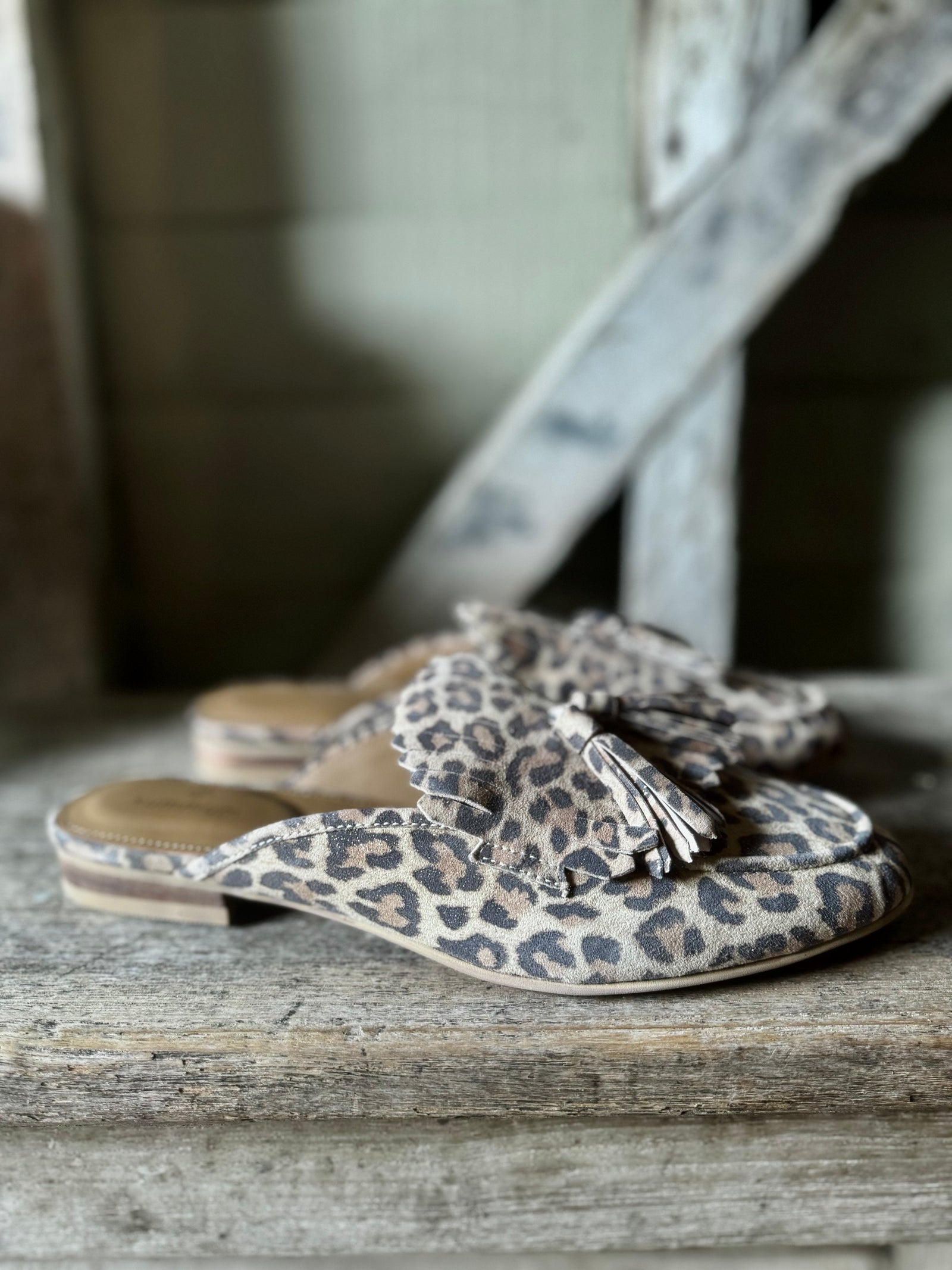 Summum Woman Leopard Mules