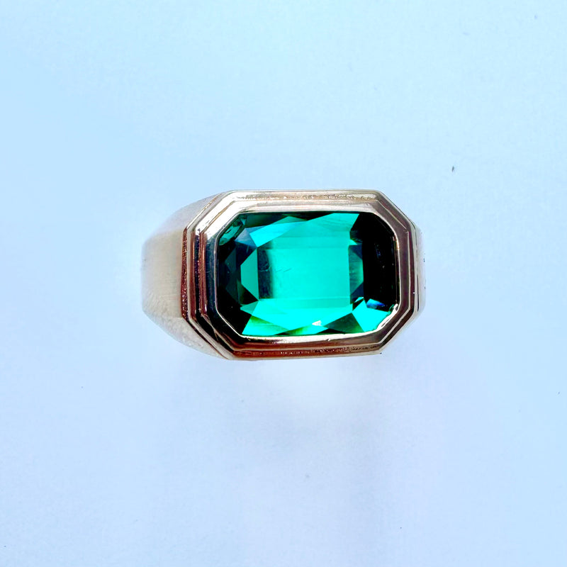 Cheltenham Collection : Arkle Ring (Emerald Green)