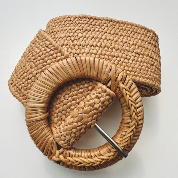 Sansom Selections: Neutral Woven Stretchy Belt