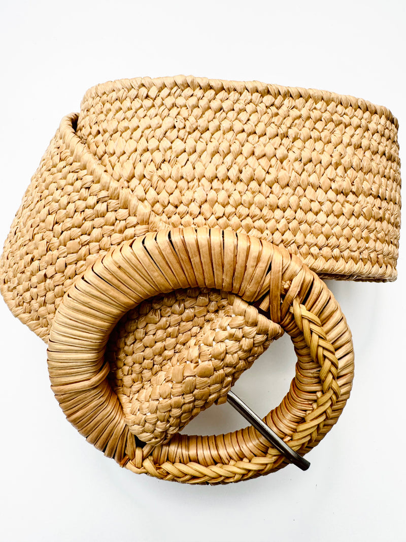 Sansom Selections: Neutral Woven Stretchy Belt