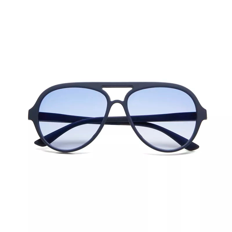 OKKIA Alessio Sunglasses in Midnight Blue (Aviator Shape)