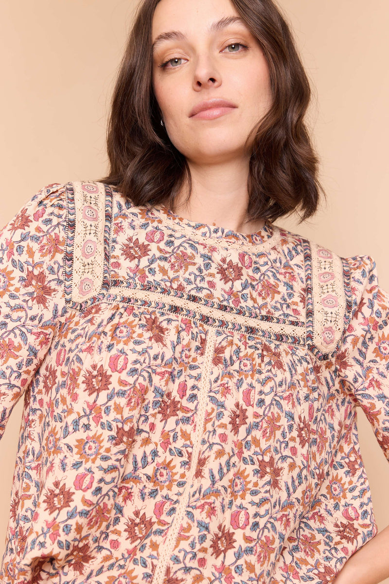 Louizon Floral Print blouse