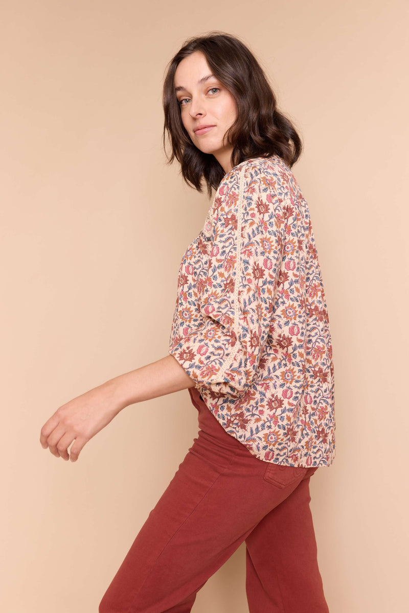 Louizon Floral Print blouse