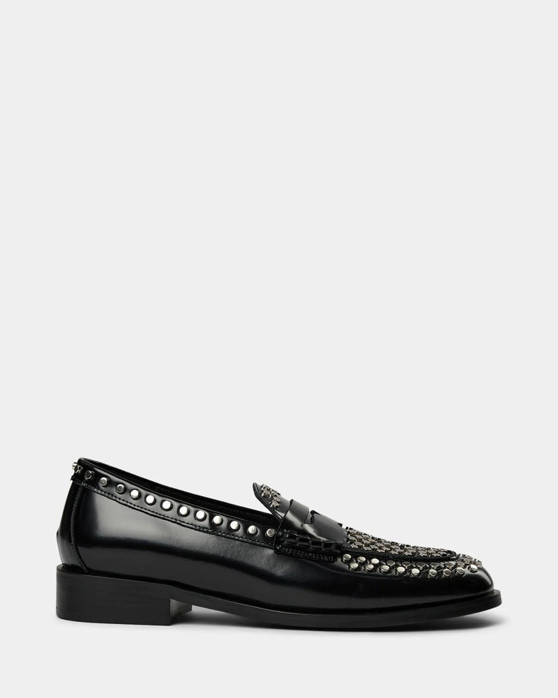 Sofie Schnoor Black Rivet Loafer