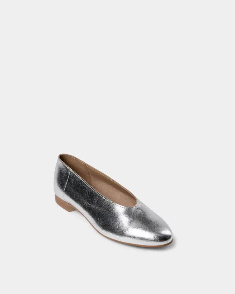 Sofie Schnoor Silver Ballerina Shoes