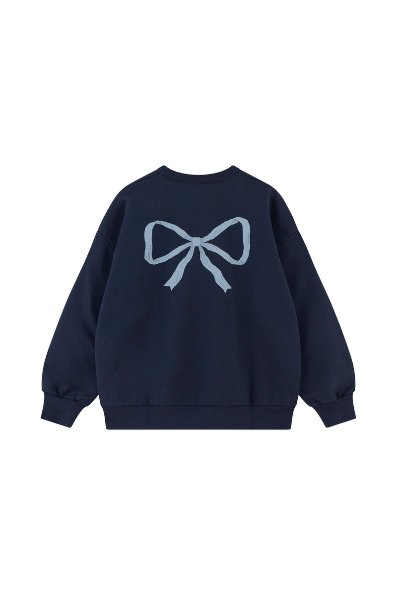 The Tiny Big Sister Bow Sweatshirt