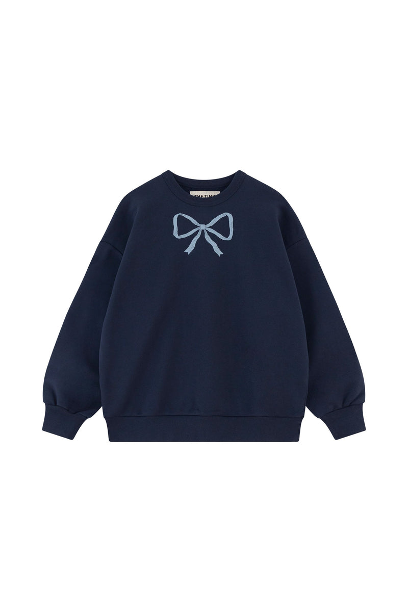 The Tiny Big Sister Bow Sweatshirt