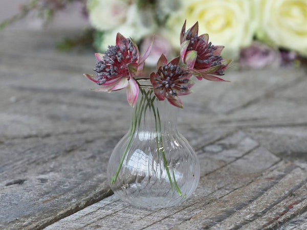 Bud Vase With Gold Edge Small