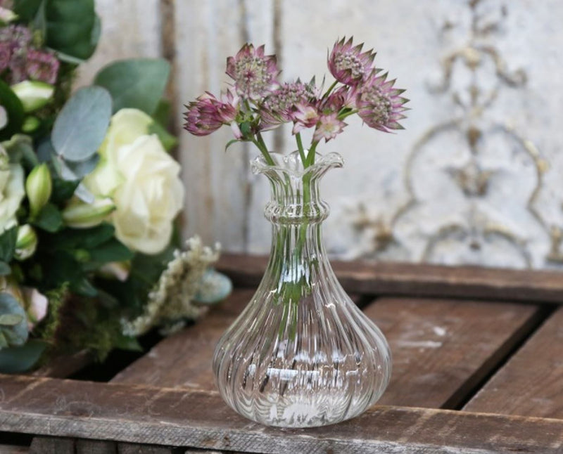 Glass Shaped Bud Vase (MEDIUM)