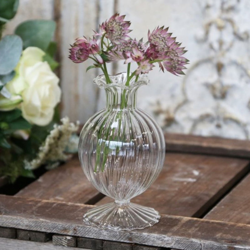 Glass Shaped Bud Vase (MEDIUM)