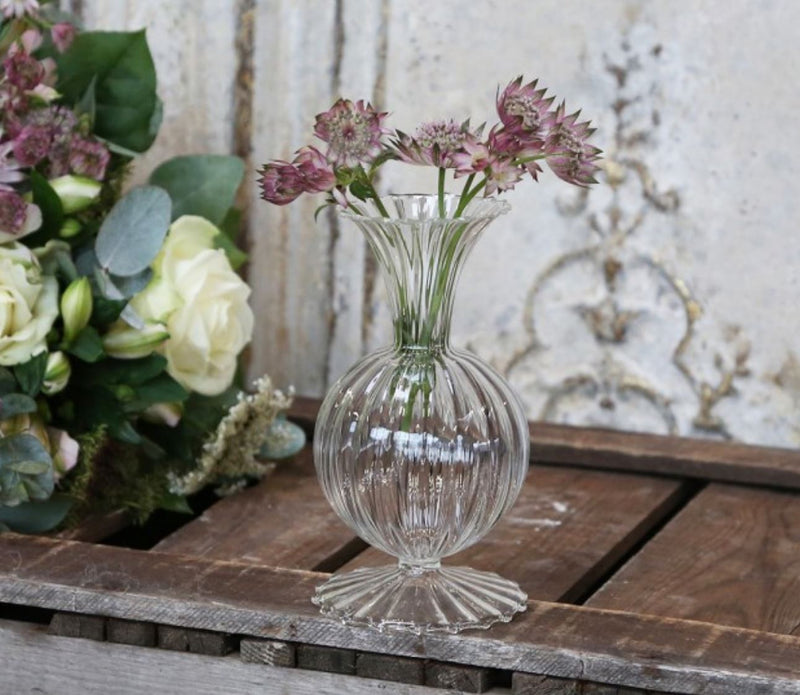 Glass Shaped Bud Vase (MEDIUM)